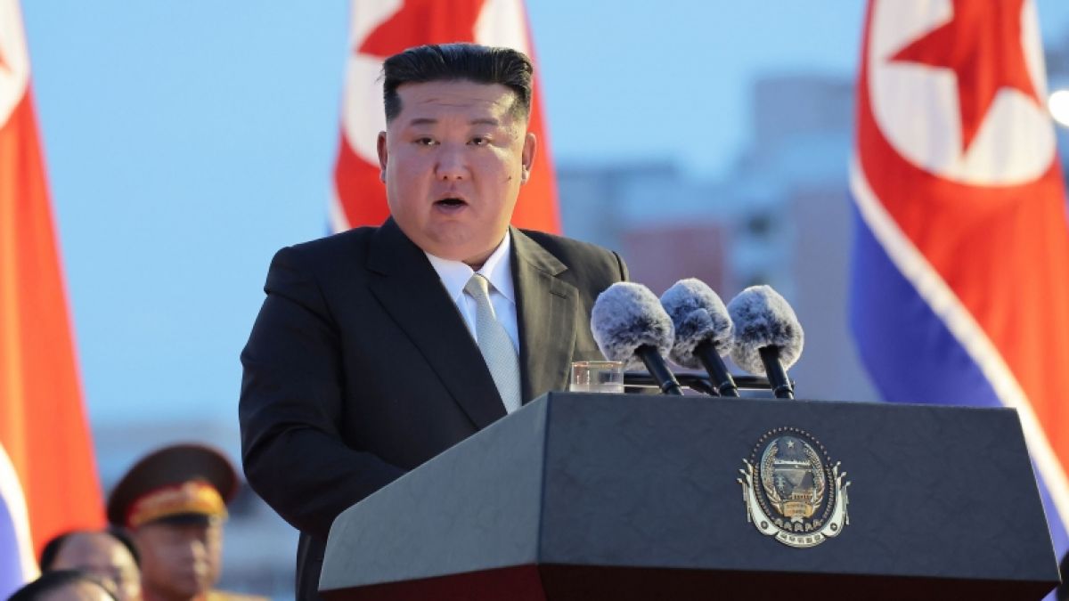 Kim Jong-un droht kontinuierlich mit seinen atomaren Plänen. (Foto)