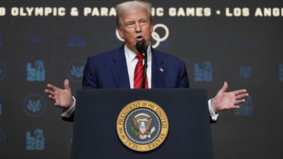 Donald Trump hat seiner Wut einmal mehr freien Lauf gelassen. (Foto)