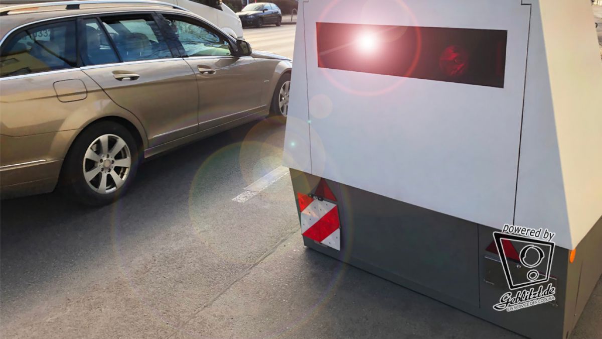 Blitzer-Anhänger dieser Art, dem sogenannten Enforcement Trailer, funktionieren mit Laser- bzw. Lidartechnologie. (Symbolbild) (Foto)