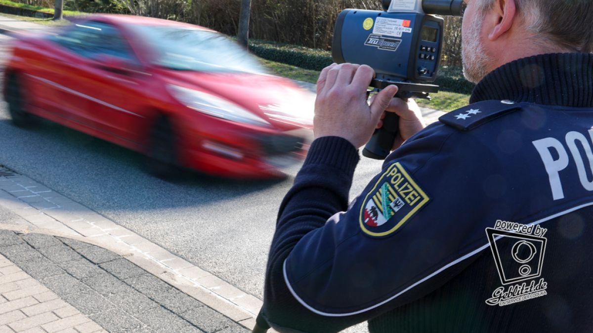 Auch Laserpistolen sind desöfteren bei Geschwindigkeitskontrollen der Polizei im Einsatz. (Symbolbild) (Foto)