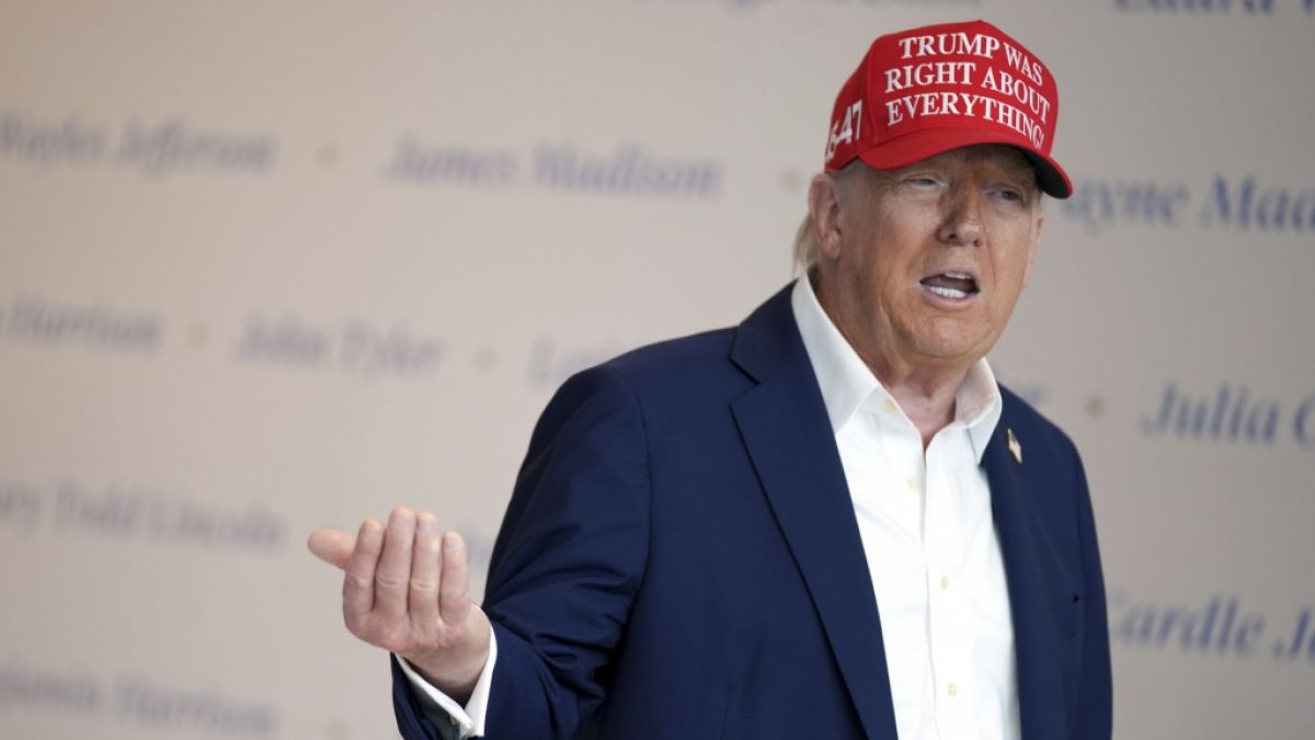 Verschwörungstheoretiker sind überzeugt, den Beweis für Donald Trumps Tod gefunden zu haben. (Foto)