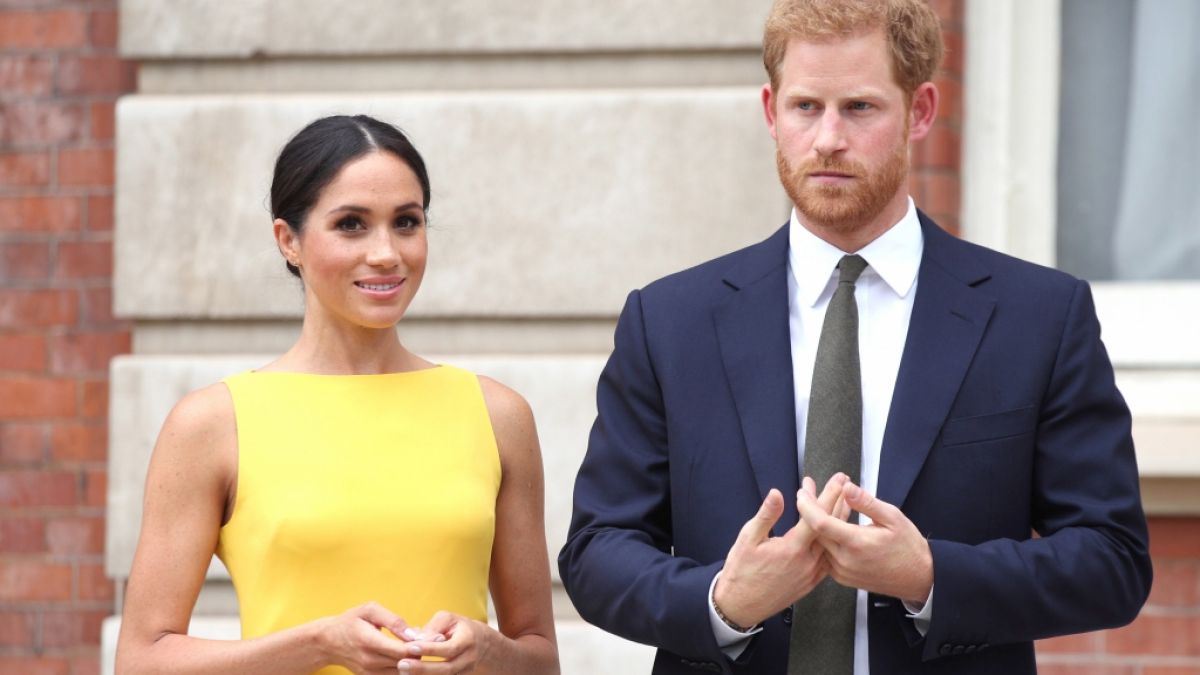 Wer in der Ehe von Meghan Markle und Prinz Harry wirklich das Sagen hat, erkennen Körpersprache-Experten wie Judi James auf Anhieb. (Foto)