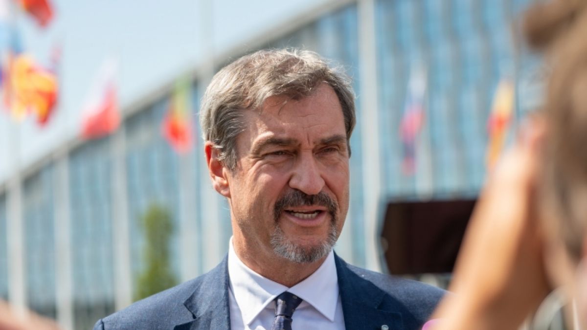 Markus Söder (Foto) hat bei Markus Lanz gegen Robert Habeck nachgelegt. (Foto)