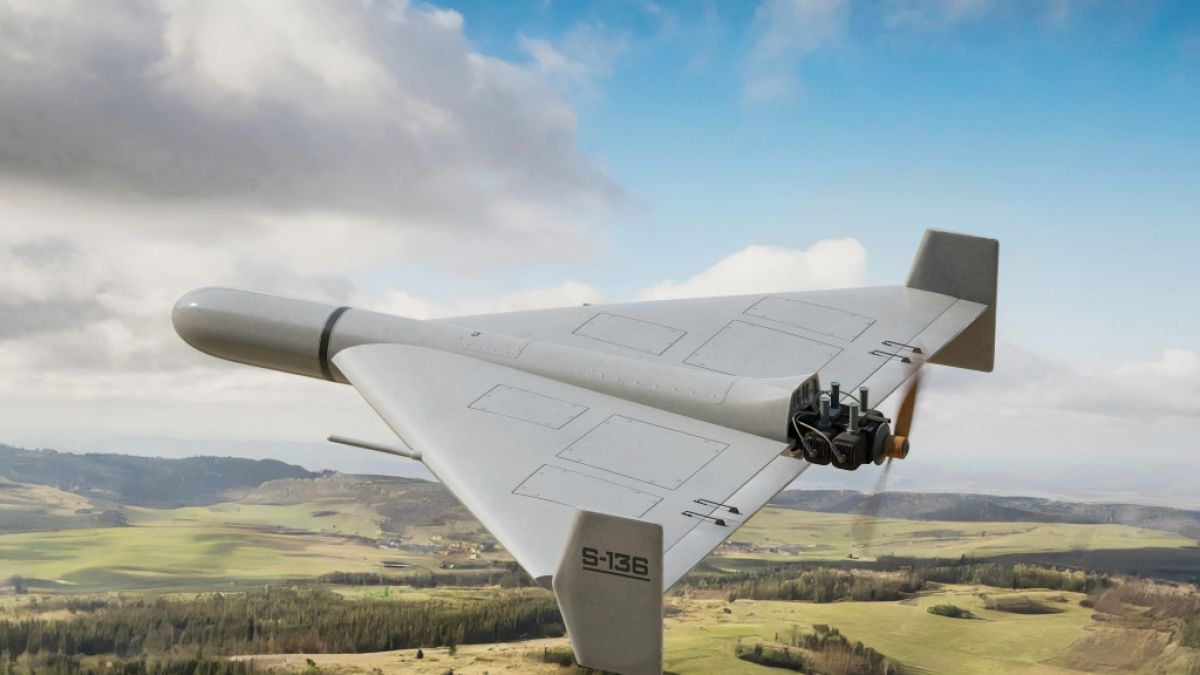 Die Ukraine hat auf einer russischen Drohne Aufnahme aus einer China-Fabrik entdeckt. (Foto)