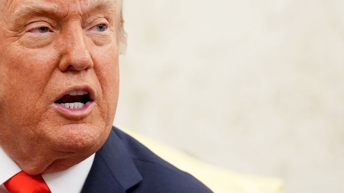 Donald Trump tobte wieder einmal bei "Truth Social". (Foto)