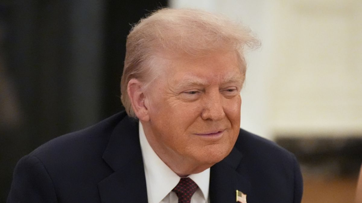 Donald Trump entsetzt mit einer verstörenden Drohung. (Foto)