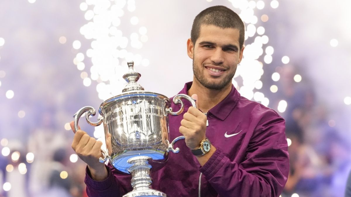 Carlos Alcaraz hat die US Open 2025 gewonnen. (Foto)