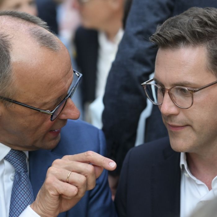 Bericht über Geheim-Dinner in Kanzler-Wohnung - darüber diskutierten die Unionspolitiker