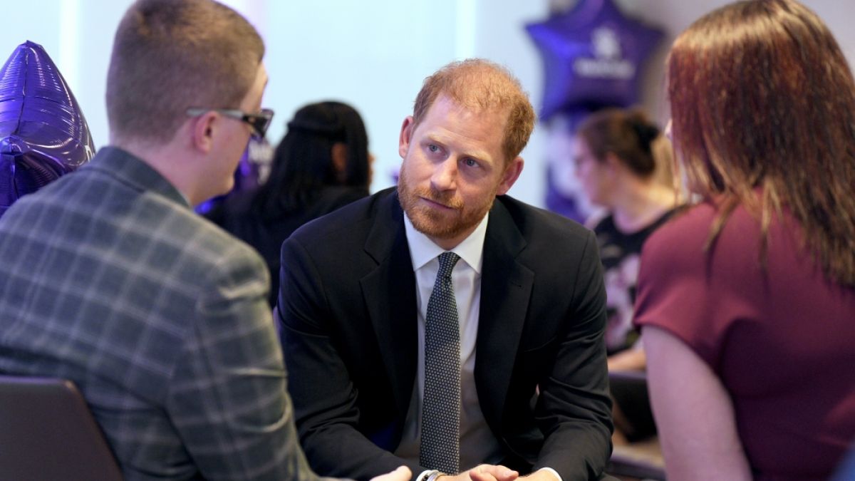 Prinz Harry bei den Wellchild Awards in London. (Foto)