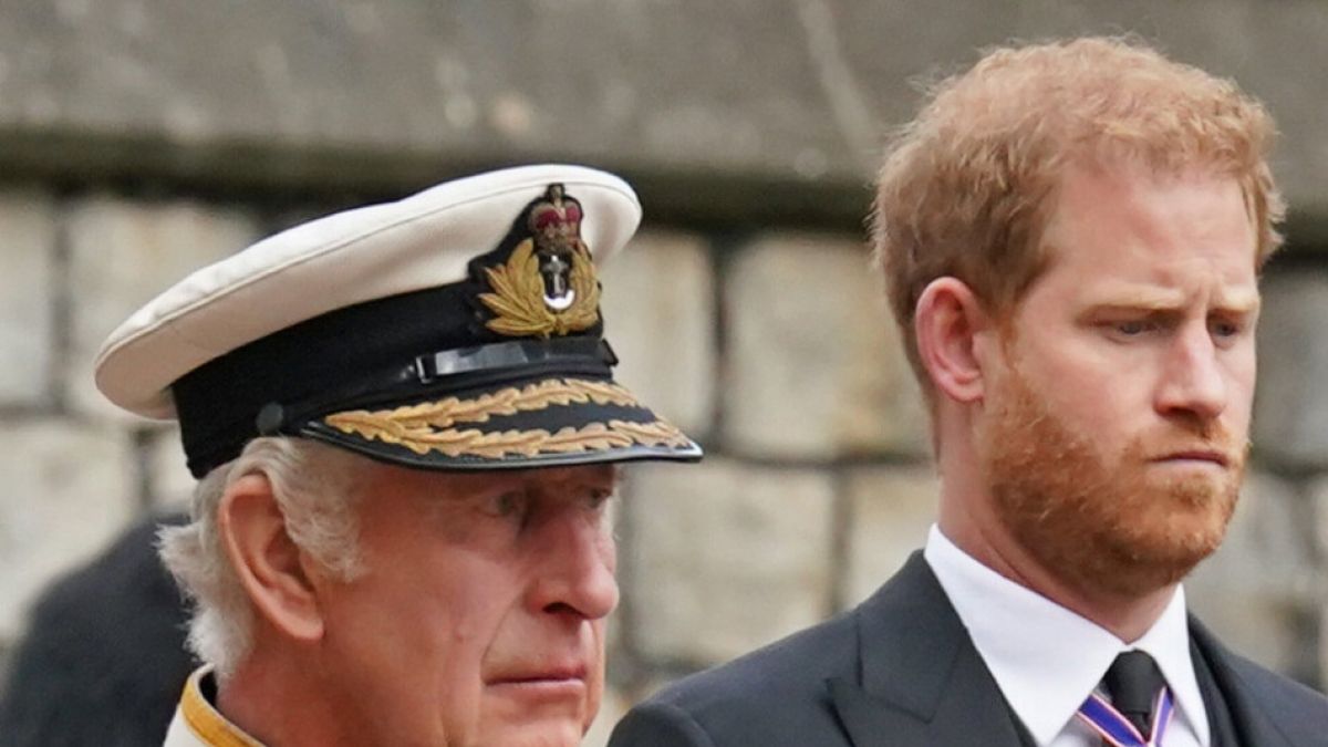 K&ouml;nig Charles III. und Prinz Harry haben sich nach Monaten der Funkstille in London getroffen. (Foto)