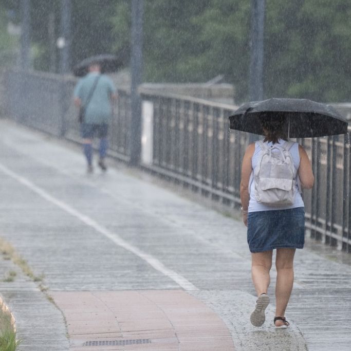 Heftiger Regenfall angekündigt - mehrere Gemeinden betroffen
