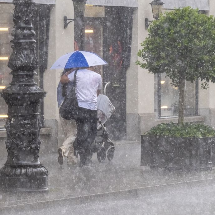 DWD warnt vor Starkregen
