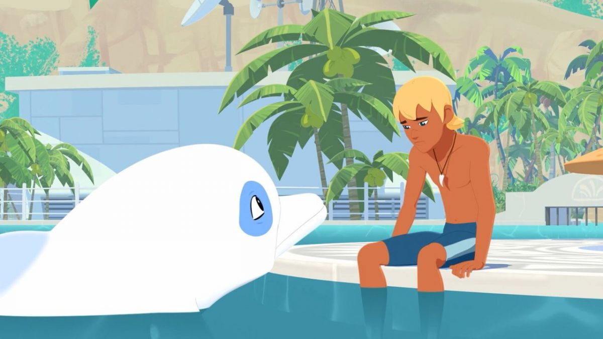 Zoom - Der wei&szlig;e Delfin bei ZDF (Foto)