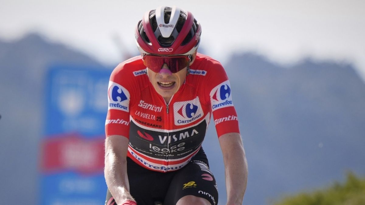 Jonas Vingegaard hat die Vuelta 2025 gewonnen - jubeln durfte er nicht. (Foto)