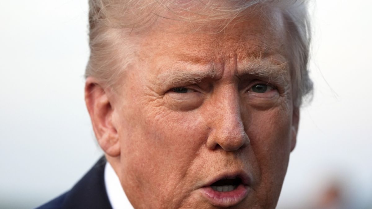 Donald Trump: Feiert sich selbst für sinkenden Kriminalitätsrate in Memphis. (Foto)