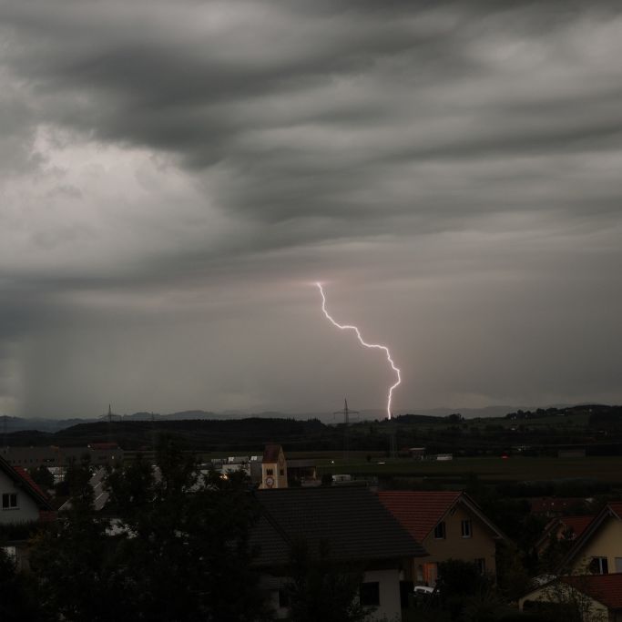 Drohendes Gewitter in mehreren Gemeinden