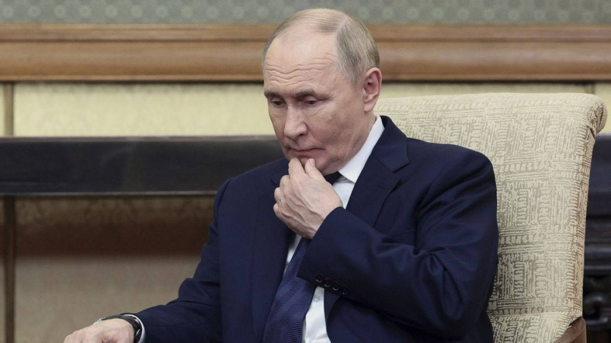 Weiterer Rückschlag für Wladimir Putin? In der besetzten Region Donezk soll ein russisches Munitionsdepot explodiert sein. (Foto)