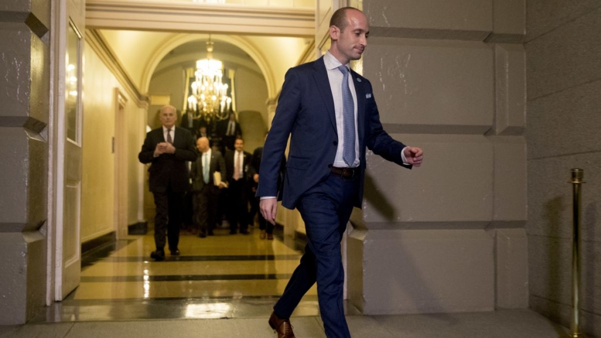 Stephen Miller ist einer der engsten Berater von US-Pr&auml;sident Donald Trump. (Foto)