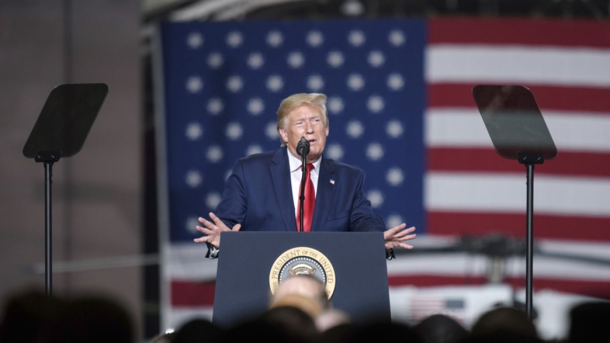 Donald Trump: Er will zwischen Putin und Selenskyj vermitteln. (Foto)