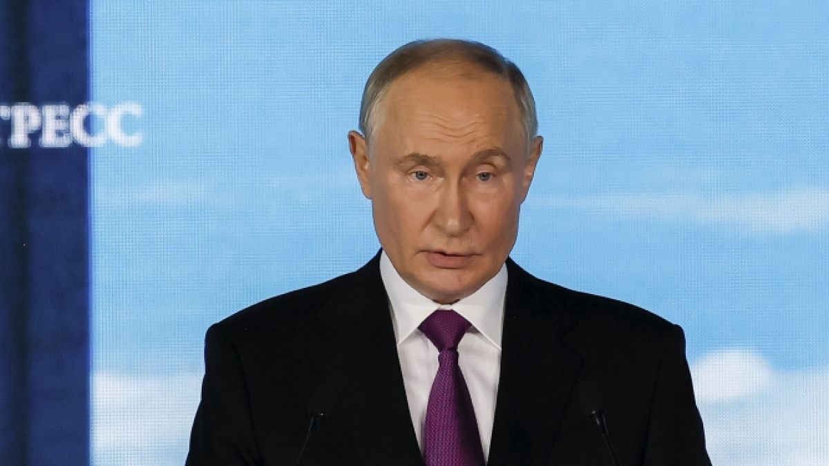 Wladimir Putin führt seinen Ukraine-Krieg seit über dreieinhalb Jahren. (Foto)