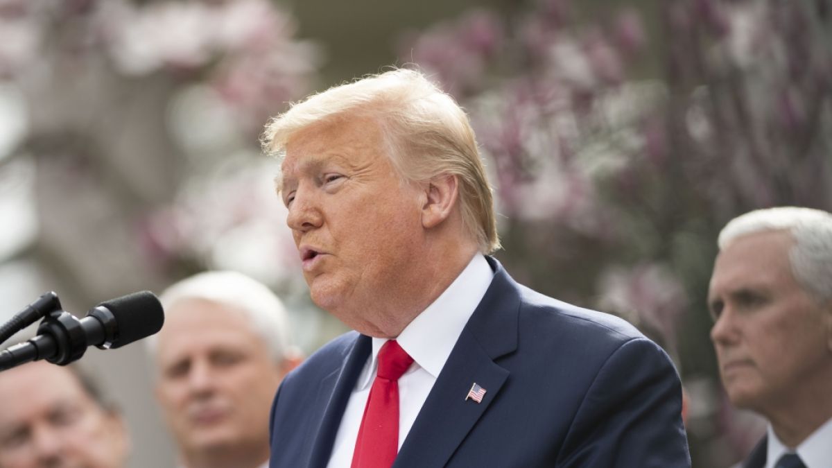 Donald Trump: Antifa im Fadenkreuz. (Foto)