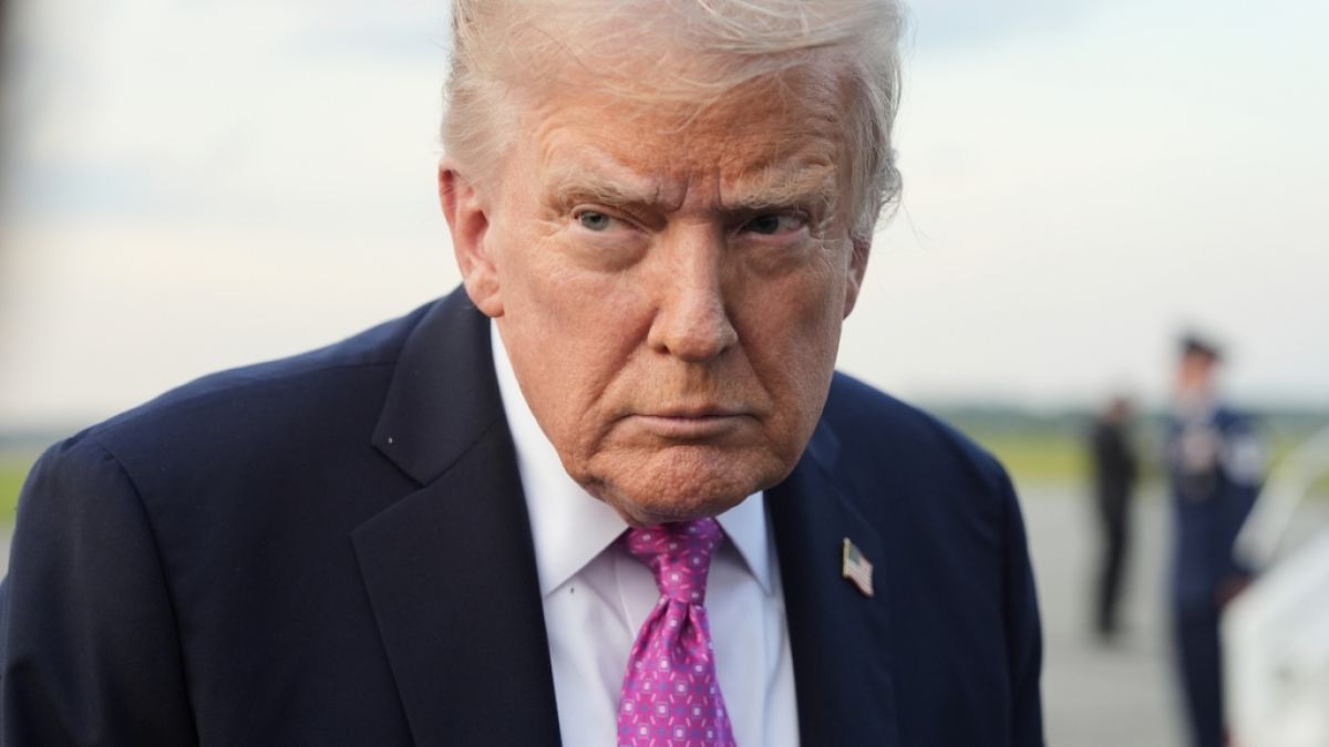 Donald Trump instrumentalisiert den Mord an Charlie Kirk. (Foto)