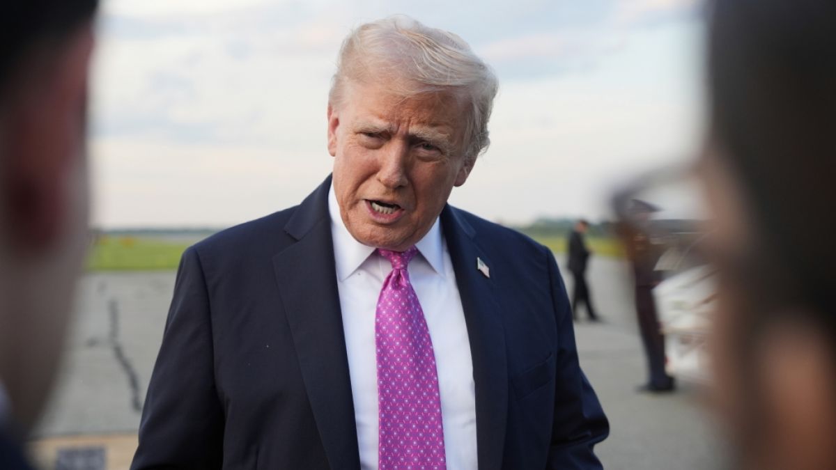 Donald Trump reagiert wütend auf aktuelle Umfragewerte. (Foto)