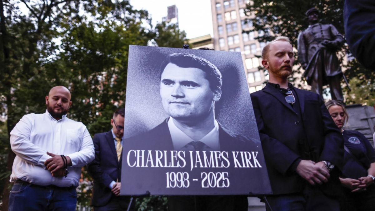 Charlie Kirk: Rekrutierungskampagne l&ouml;st heftige Kritik aus. (Foto)
