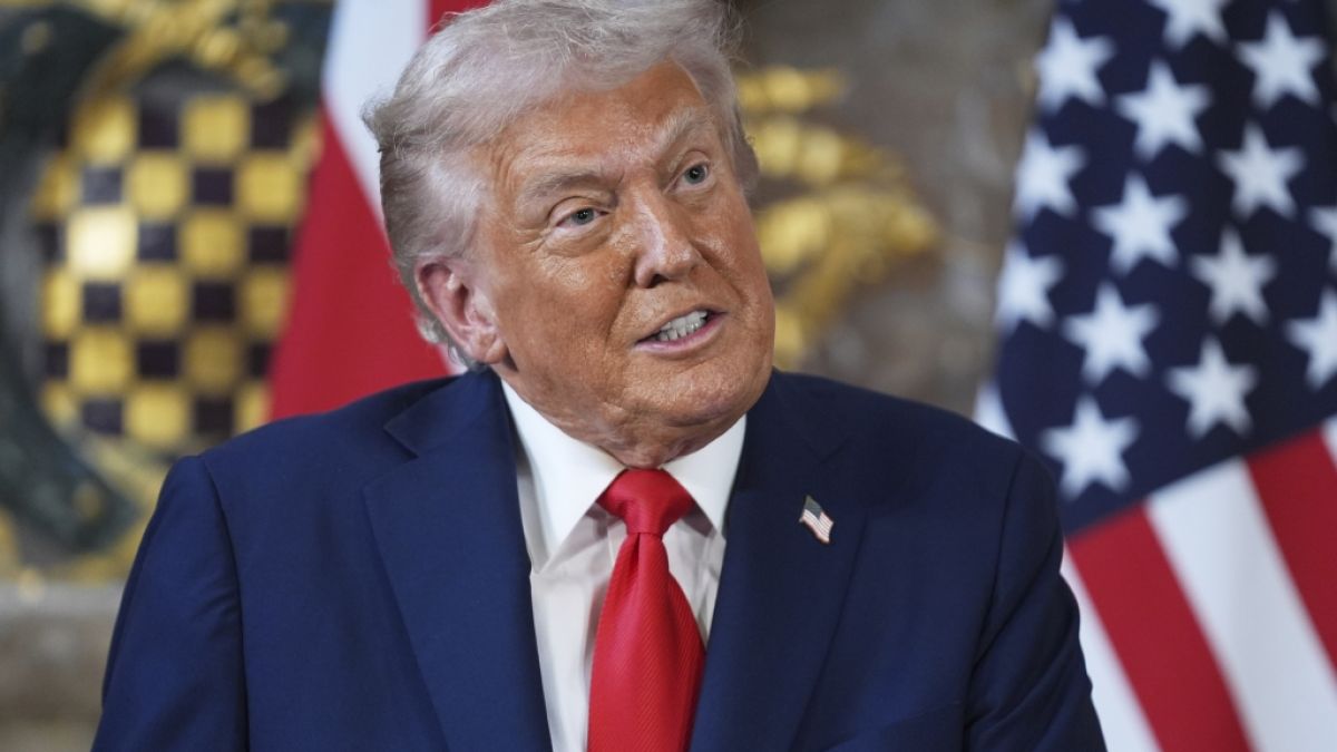 Donald Trump konnte sich einen Kommentar über David Letterman nicht verkneifen. (Foto)