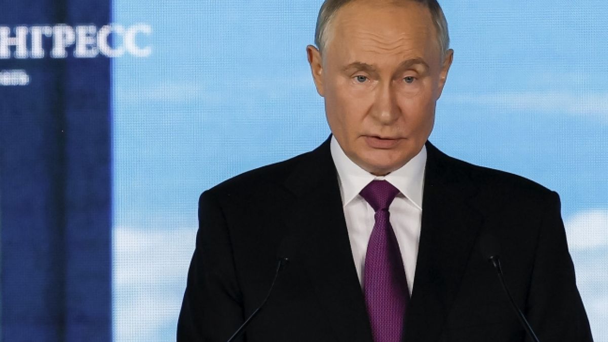 Den Ukraine-Krieg will Wladimir Putin in absehbarer Zeit nicht beenden. (Foto)