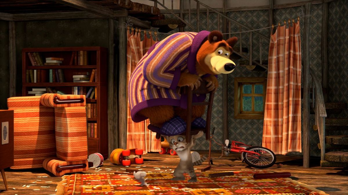 Mascha und der B&auml;r bei KiKA (Foto)