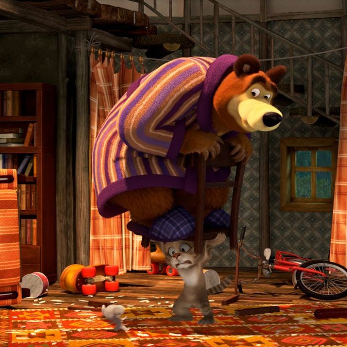 Mascha und der Bär bei KiKA