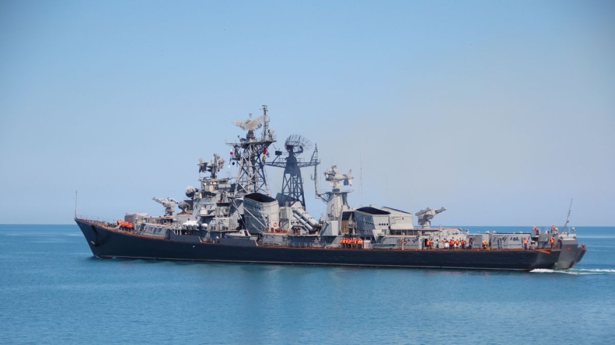 Ein russisches Kriegsschiff lag unbemerkt vor Dänemarks Küste. (Foto)