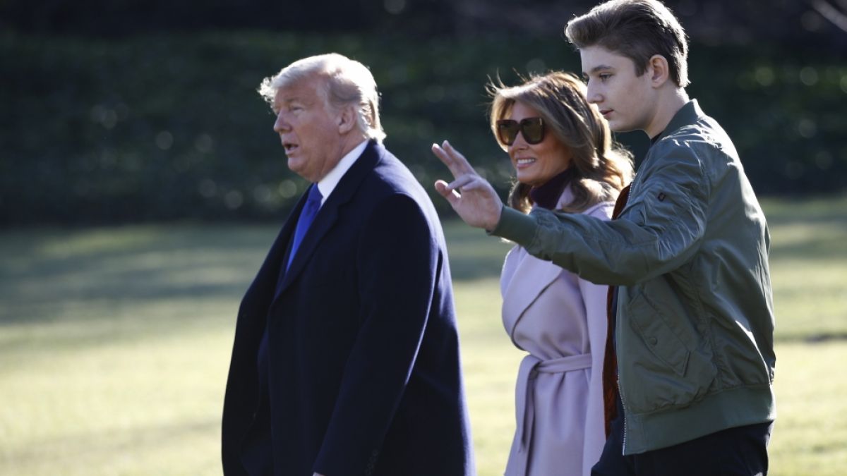 Donald Trumps jüngster Sohn Barron könnte seinen Vater schon bald in Sachen Vermögen überholen. (Foto)