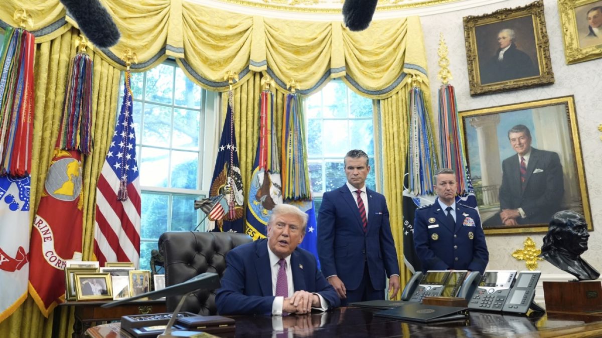 Donald Trump liebt Bling-Bling: Für den US-Präsidenten kann es gar nicht golden genug sein. (Foto)