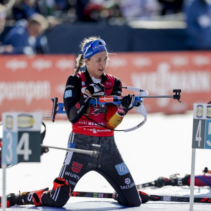 Franziska Preuß muss passen - wer gewinnt heute den Sprint der Damen?