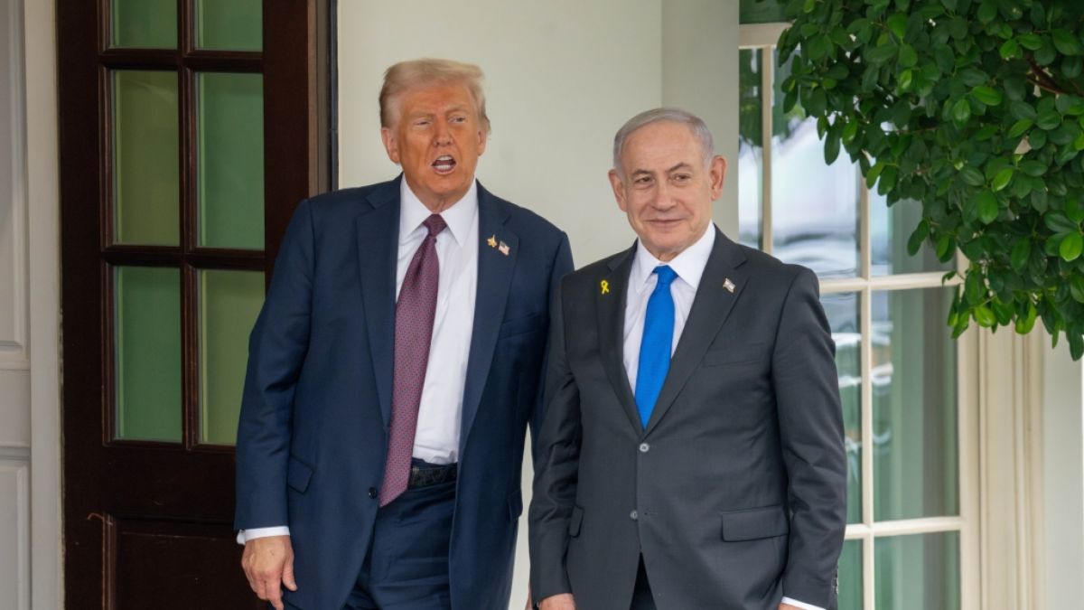 Donald Trump und Benjamin Netanjahu. (Foto)