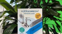 Rokkita's Fleckschreck soll Kalk und Ablagerungen schnell entfernen.