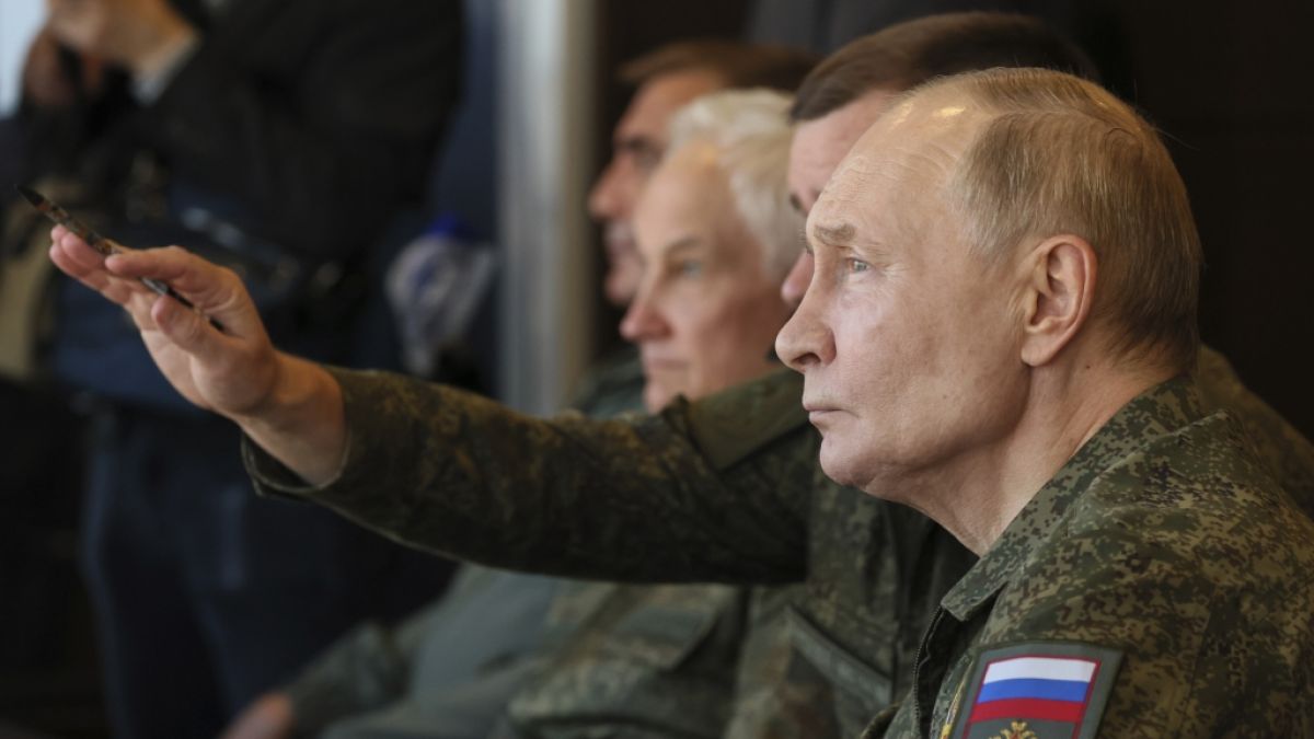 Wladimir Putin: Neue Drohkarte aufgetaucht mit 23 Zielen. (Foto)