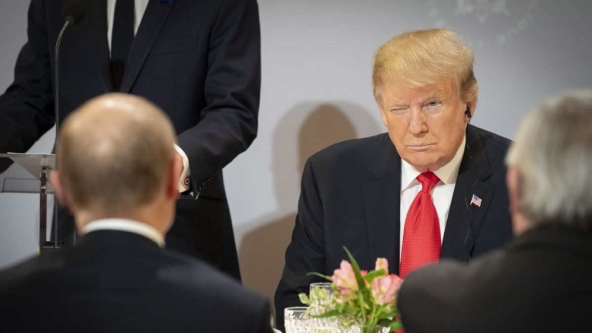 Mit deutlicher Unterstützung der Ukraine soll Donald Trump den Kreml-Chef wieder an den Verhandlungstisch zwingen.  (Foto)