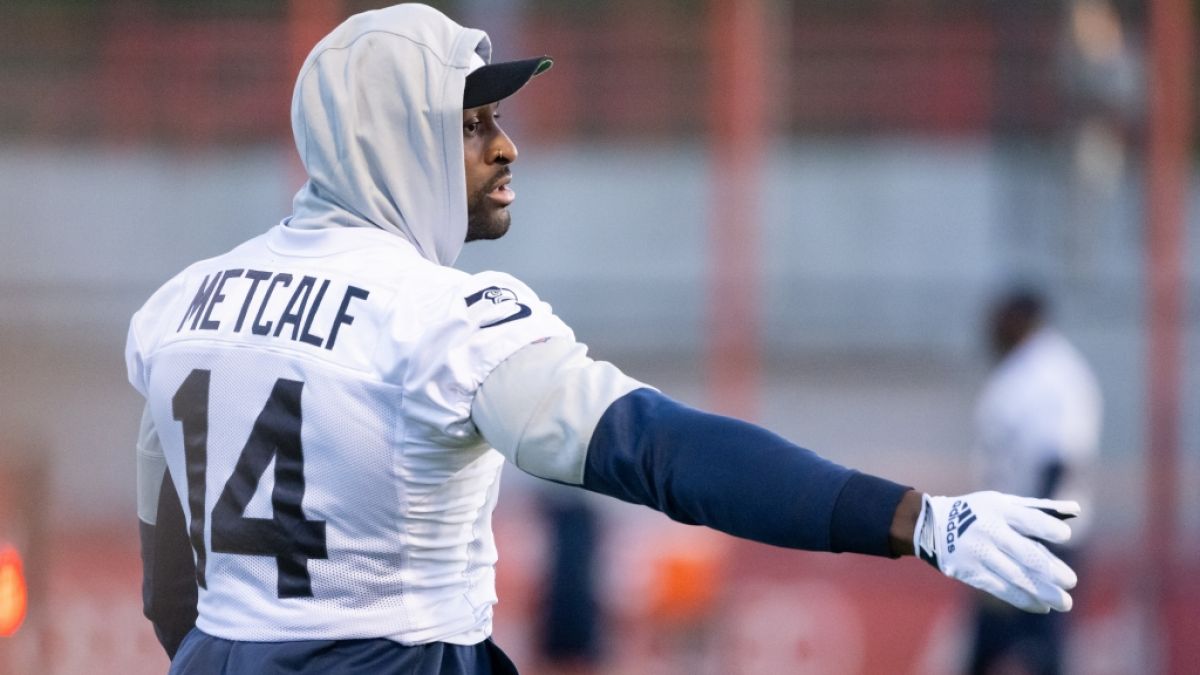 DK Metcalf beim Training, am 10.11.2022. (Symbolbild) (Foto)