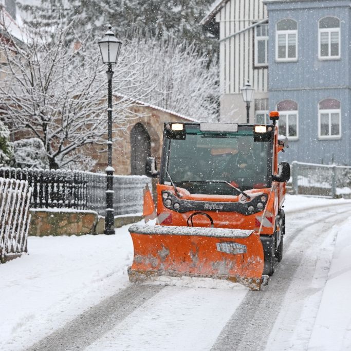 Glätte-Gefahr in der Region