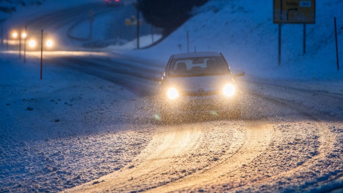 Der DWD warnt vor Glätte (Symbolbild). (Foto)
