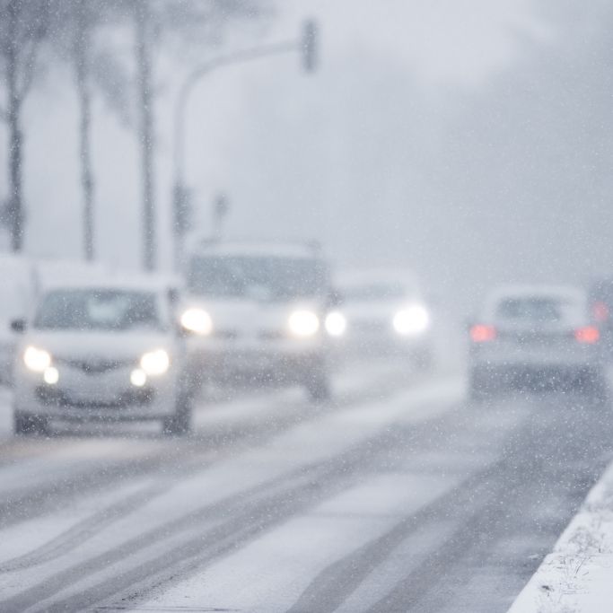 Warnung vor Glatteis für die Region am Montag