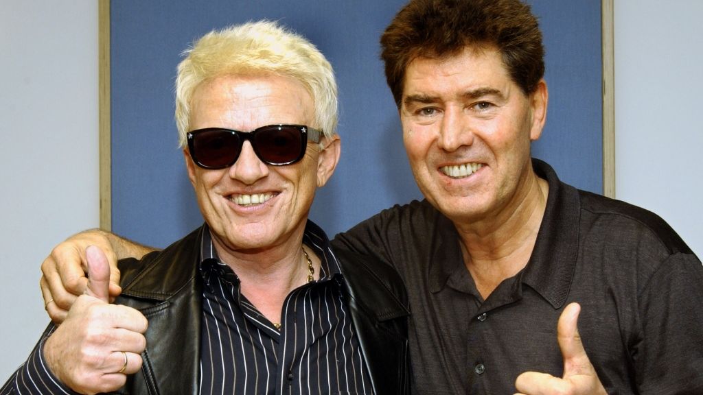 Jack White (re.), bürgerlich Horst Nußbaum, Musikproduzent (02.09.1940 - 16.10.2025) (Foto)