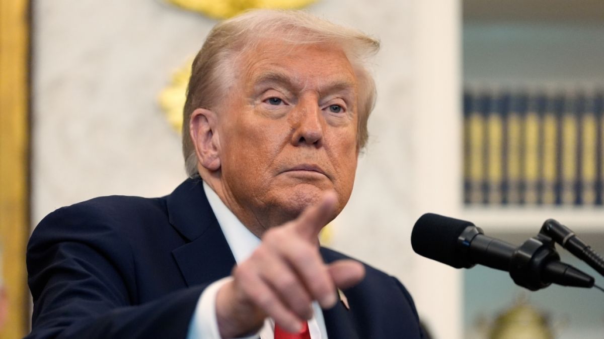 Donald Trump hat Wladimir Putin angeblich gefragt, was er von einer Tomahawk-Lieferung an die Ukraine halte. (Foto)