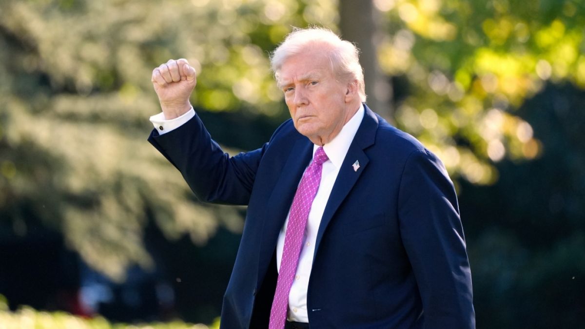 Donald Trump sorgt mit einem bizarren Social-Media-Video zu den "No Kings"-Protesten in den USA f&uuml;r Emp&ouml;rung. (Foto)