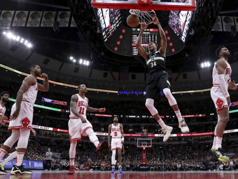 NBA Liveticker: Milwaukee Bucks vs. Chicago Bulls der Ticker mit allen Punkten