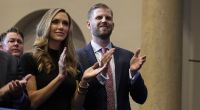 Lara Trump mit ihrem Ehemann Eric Trump.