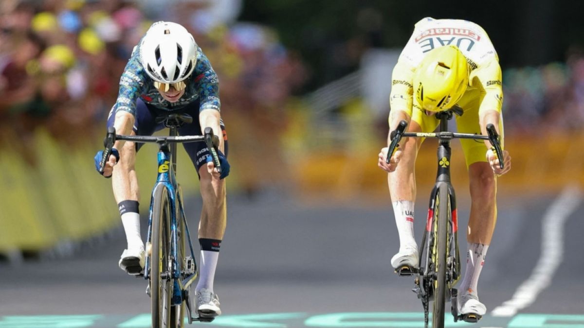 Dreht sich bei der Tour de France 2026 alles wieder um Jonas Vingegaard (links) und Tadej Pogačar? (Foto)